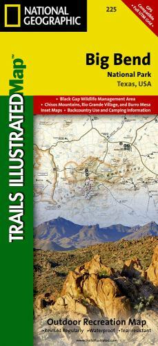 National Geographic Trails Illustrated Map Ser Big Bend National Park By National Geographic Maps Staff 19 Sheet Map Folded For Sale Online Ebay