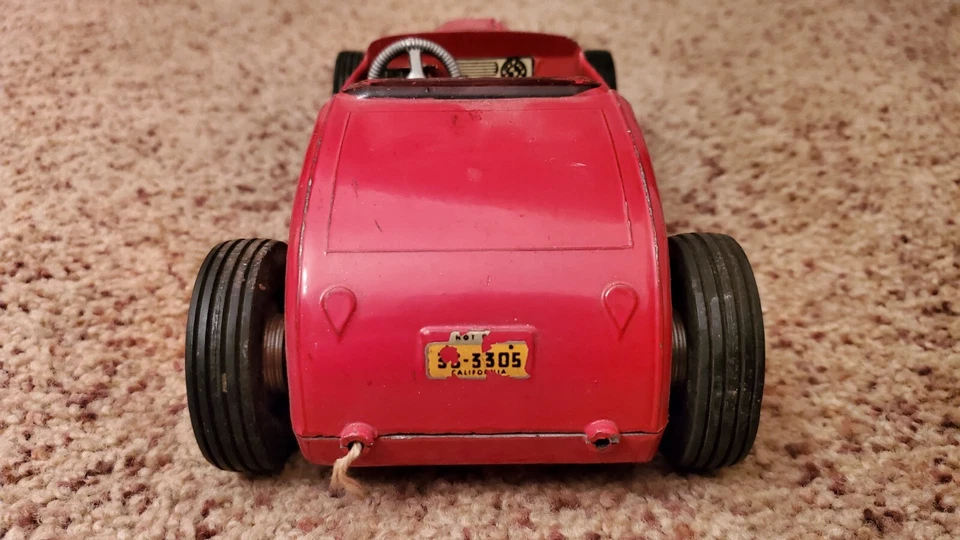 Vintage All American Hot-Rod Tether Car - Original Condition! - Image 4 of 4
