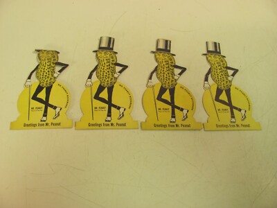 Original Mr. Peanut Worlds Fair 1939 Advertising Bookmark