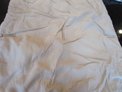 Pottery Barn Euro sham quilted  camel photo shoot sample tear inside only