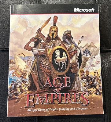 AGE OF EMPIRES, 1997 Microsoft Strategy Guide. Book Only