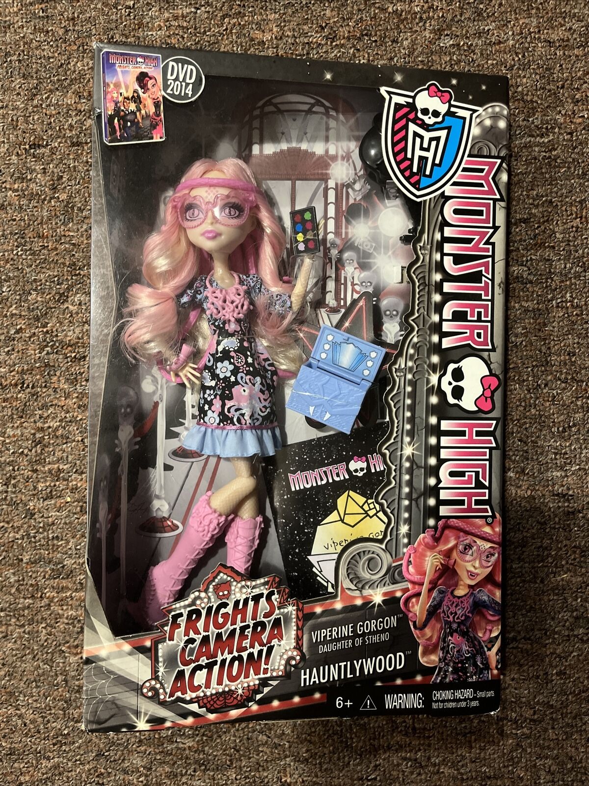 Monster High Frights, Camera, Action! Viperine Gorgon Doll