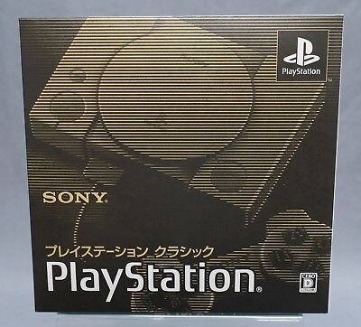 Sony Playstation Console Classic Mini Ps1 Scph 1000r Japanese Games New Ebay