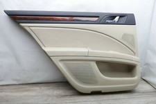 2010 SKODA SUPERB 08-13 REAR LEFT PASSENGER SIDE N/S DOOR CARD IVORY