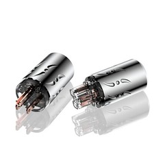 Pair Viborg Pure Copper Conductor US Power Plug HiFi Audio IEC Power Connector