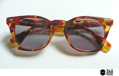 Concert 139 occhiali da sole marrone tartarugato vintage 1980s (small) 
