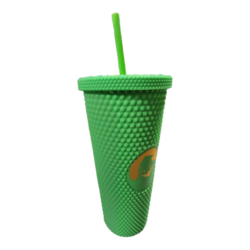 24oz Oogie Boogie Studded Tumbler Green Soft Touch Nightmare Before Christmas - Picture 4 of 11
