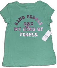 GAP Kids Girl's Kind T Shirt Sz XS 4-5 NWT