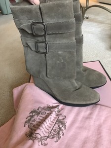 designer wedge boots