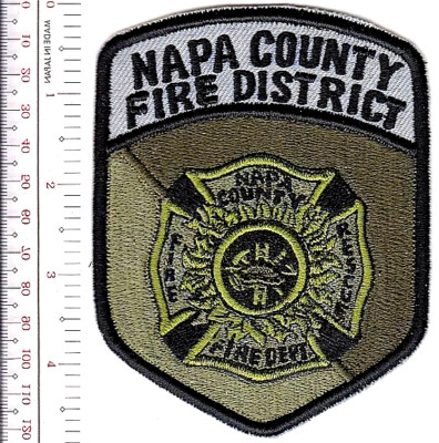 Hot Shot Wildland Fire Crew CDF California Napa County Fire Station NO TARIFF