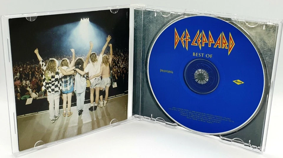 Def Leppard : Best Of CD Album - ROCK OF AGES - HYSTERIA - JOE ELLIOT - Image 3 of 3