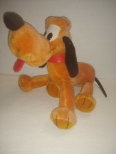 VINTAGE 1984 PLUTO PLUSH DOLL APPLAUSE Walt Disney Mickey FREE SHIPPING