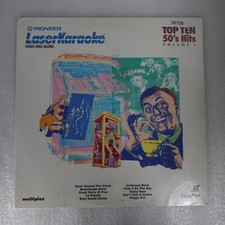 Pioneer Laserdisc LaserKaraoke VIDEO SING ALONG - TOP 10 50  s HITS Vol. 1