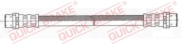 Quick Brake 27.051 Bremsschlauch 163 Mm FüR Audi-image