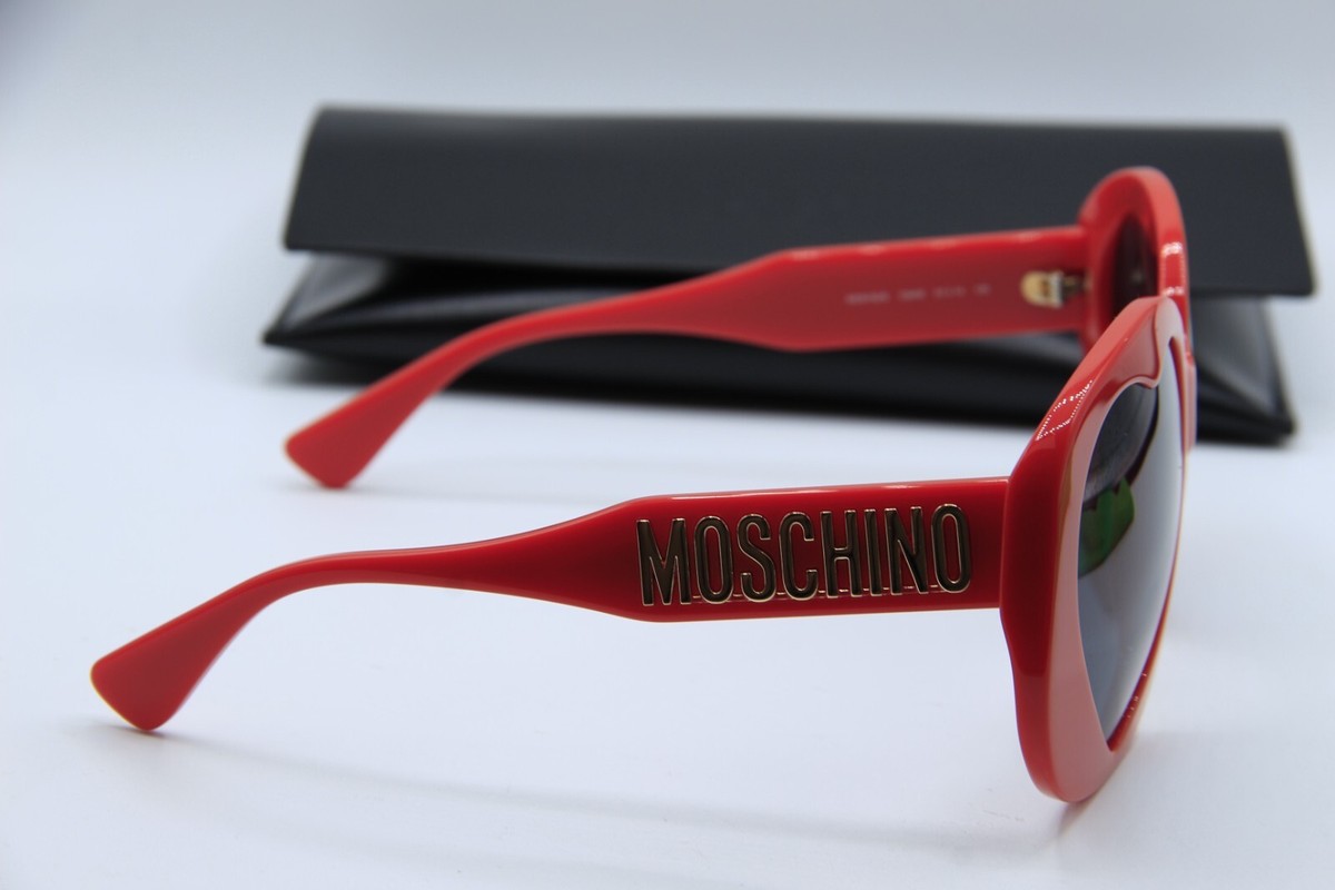 NEW MOSCHINO MOS 152/S C9AIR RED GOLD AUTHENTIC FRAMES 