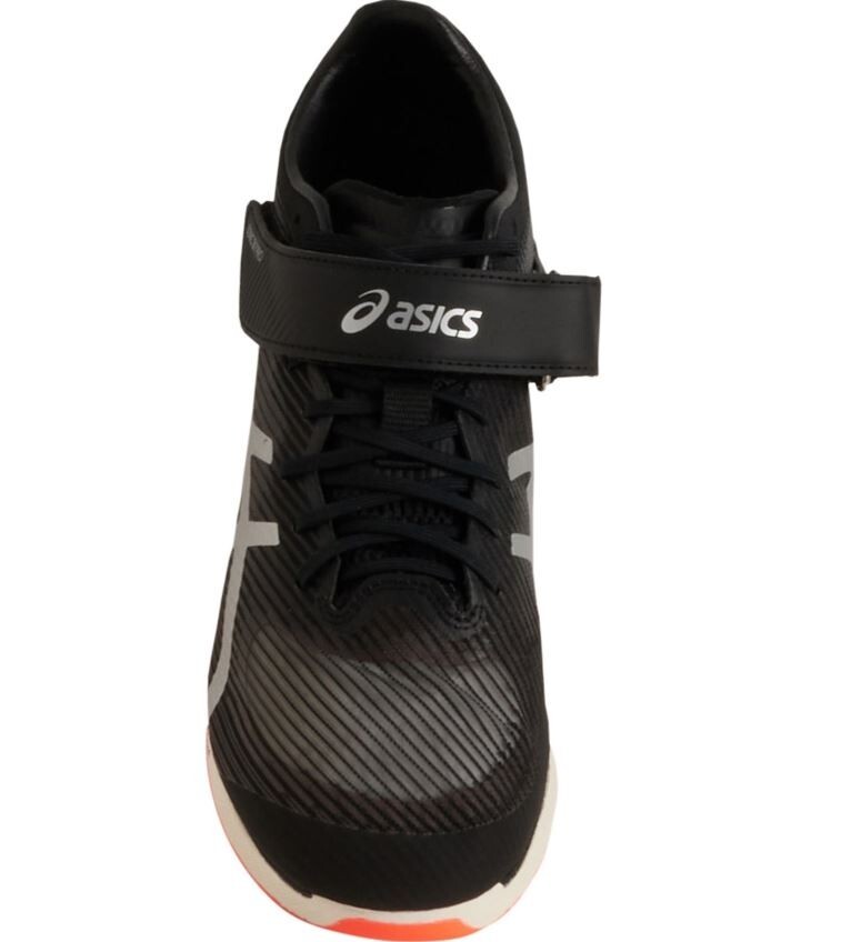 Men's Asics Sonic Sky Pro Track Field Shoes Black Pure Silver NEW