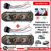 Reparatur Kabelbaumplatte LampenträGer RüCklicht Clio 2 Phase 2