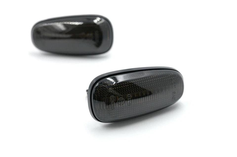 2x Smoked LED For Cadillac STS STS-V 2005-2011 Front Fender Side Marker Lights - Image 3 of 4