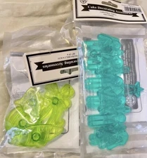 Gumpaste Jem Fondant Christmas Carolers Ornaments Cutters Cake Decorating Lot