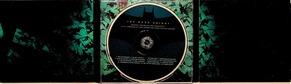 THE DARK KNIGHT- Batman Film Soundtrack by Hans Zimmer/James Newton Howard CD - Image 2 of 3
