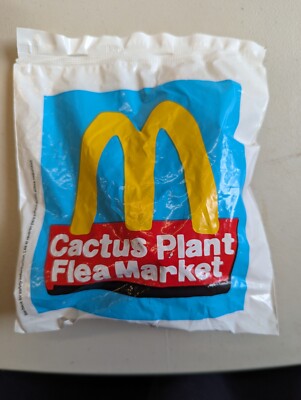 2022 McDonalds Cactus Plant Flea Market Adult Happy Meal Toy