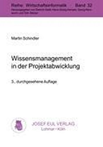 Thumbnail - Wissensmanagement In Der Projektabwicklung, Martin Schindler