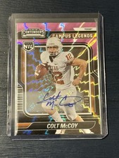 2025  University of Texas  Campus Legends AUTO Colt McCoy PINK  lightning  /99