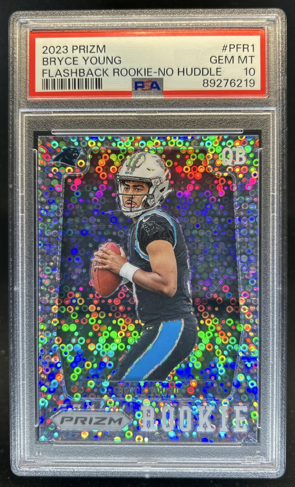 Bryce Young Panini Prizm Prizm Flashback Rookie #PFR1 No Huddle