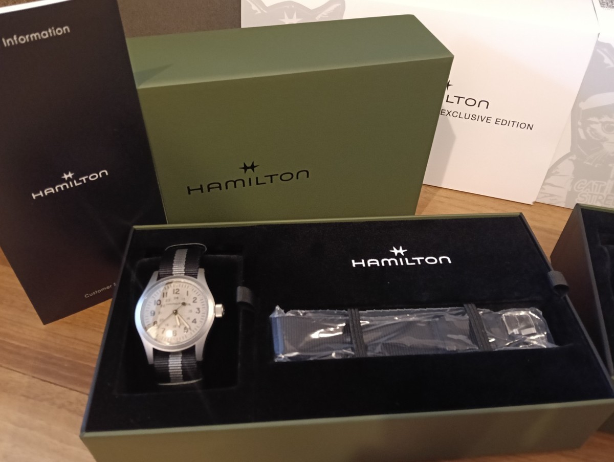 Hamilton Khaki Field Mecha Tokyo Cat Street Exclusive Edition