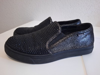 Bench Slip-On-Sneaker Damen Gr. 38 Schwarz