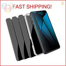 LYWHL 3 Pack for iPhone 12 Pro Max Privacy Screen Protector, Tempered Glass Anti