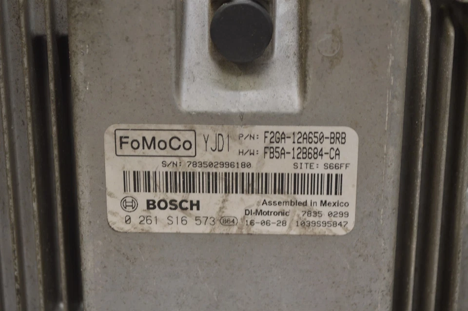 2015-2018 Ford Edge F2GA-12A650-BRB Engine Control Module Unit Ecm G71 001 - Image 3 of 4