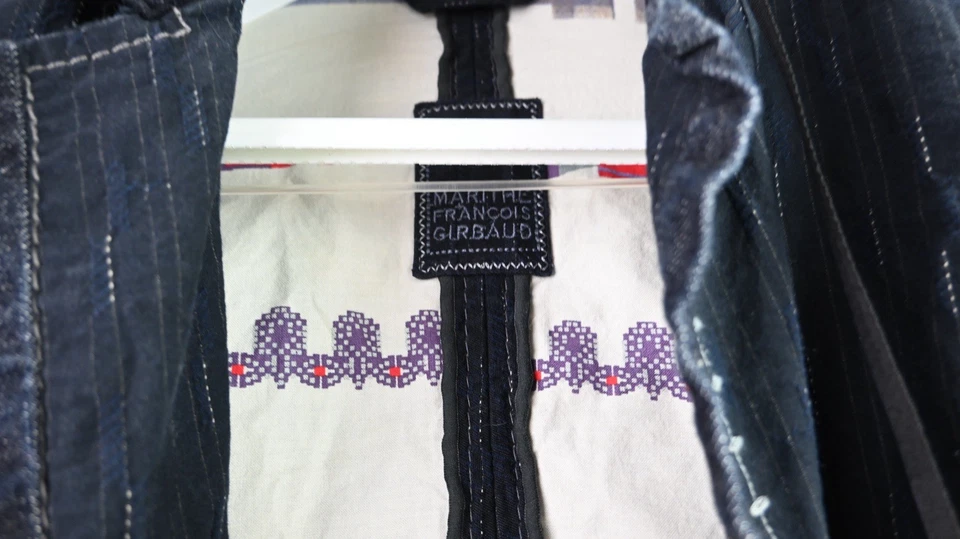 Martha + Francois Girbaud  tailored  jacket in black size EU42/UK14 - image 3 of 4