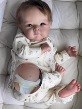 Zero pam Full Silicone Reborn Baby Dolls-48CM Realistic Baby Doll, Real Life Ba