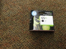 Genuine HP 65XL Black Extra Yield Ink Cartridge OEM New NIB Sealed Exp 05/2027