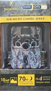 Browning Dark Ops Elite HD Trail Camera BTC 6HDE Used with Original Packaging