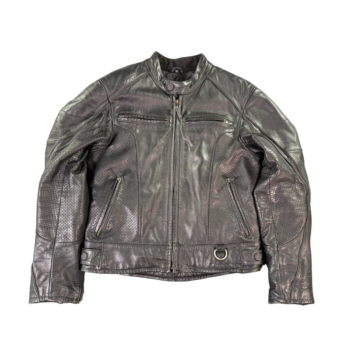 harley davidson leather racing jacket products for sale | eBay