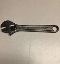 Vintage Lectrolite USA Defiance Oh 6” Adjustable Crescent Wrench