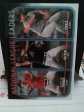 2024 Topps Series 1 - League Leaders Zac Gallen, Spencer Strider, Justin Steele 