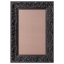 Wooden A5 Picture Frame Black: Ornate Wall Photo Frames for Home Collage Wall...