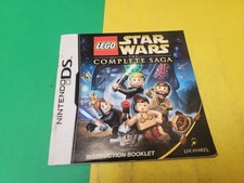 Nintendo DS Lego Star Wars The Complete Saga Instruction Manual Only
