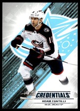 Adam Fantilli #11 2024-25 Upper Deck Credentials Columbus Blue Jackets