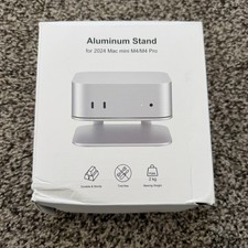 Qwiizlab Aluminium Stand for 2024 Mac mini M4/M4 Pro New