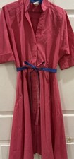 Vintage Women’s Dress Willie Of California Made In Usa Pink Size 8 Cotton Blend