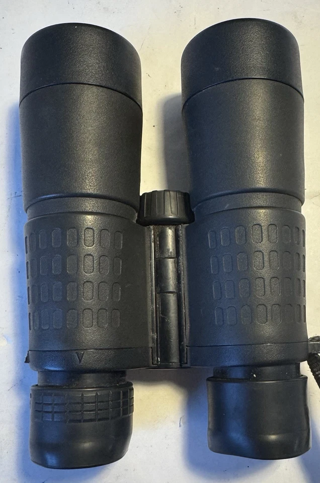 Pentax 8x42 DCF Binoculars 17mm W/ Case & End Caps Black Made In Japan Read - Image 4 of 4