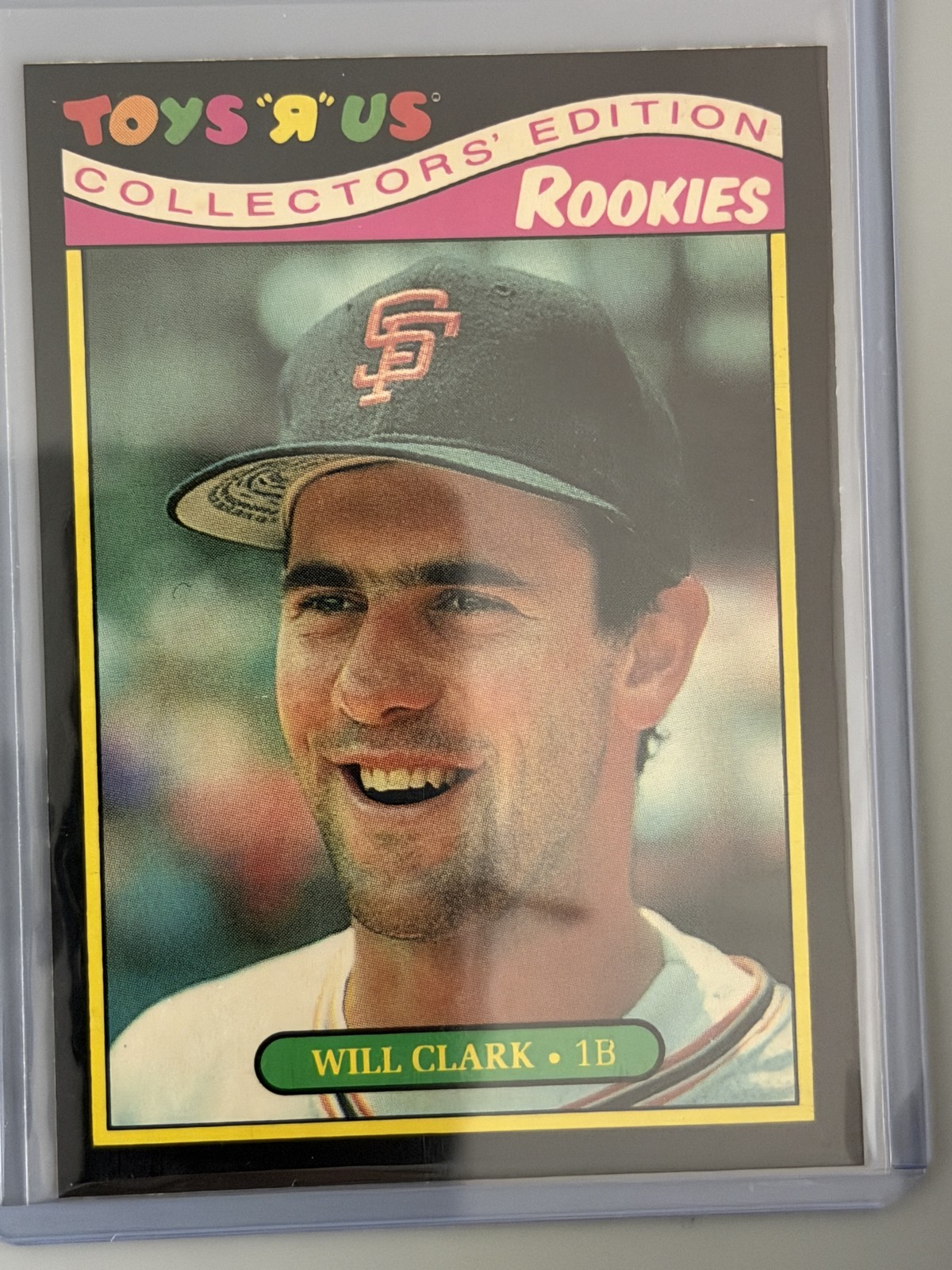1987 Topps Toys R Us Rookies - Will Clark #7 (RC)