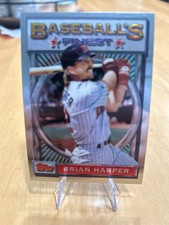1993 Topps Finest - Baseball's Finest Brian Harper #51! 2 Card Min! See Desc!