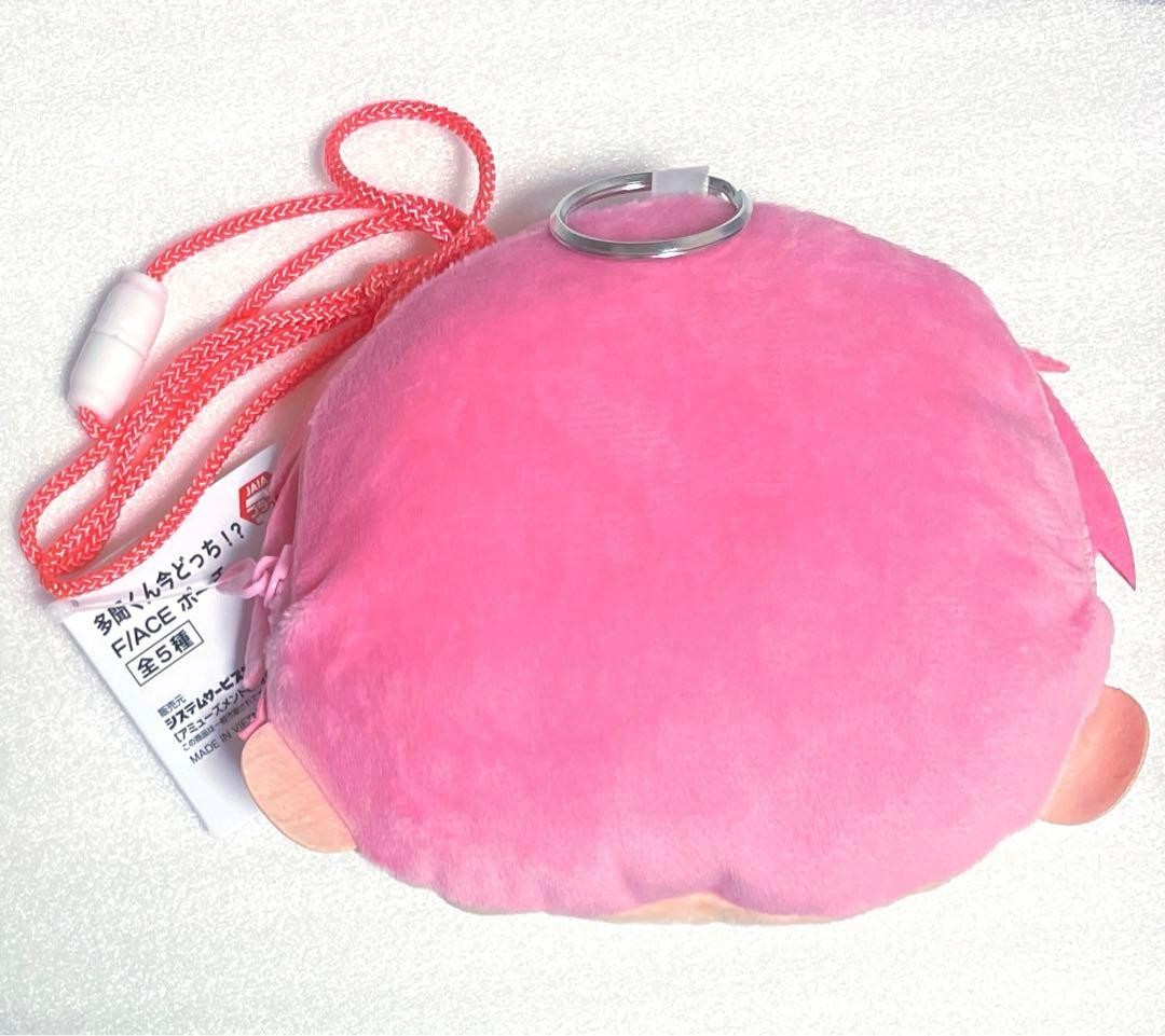 Tamon's B-Side F/ACE Plush Toy Mascot Pouch Tamon Fukuhara Set of