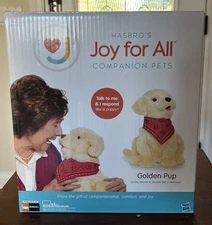 Joy For All Interactive Pet Dog Golden Retreiver Puppy Elderly Companion Plush