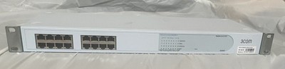 3COM 3C16478 BASELINE 2816 16-PORT 10/100/1000Base-T Switch with Rack-Ears